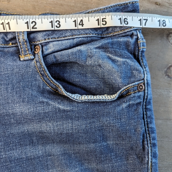 Warehouse One Distressed Boyfriend Denim Size 30/reg - Picture 5 of 8